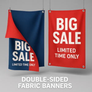 Banners Promoting Big Sale
