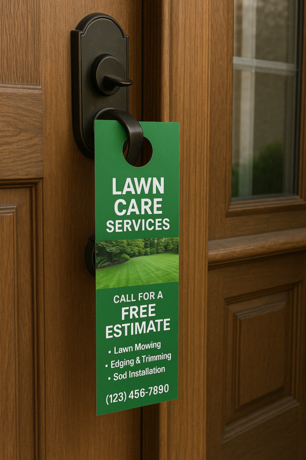 Free Door Hangers for Lawn Care Services & Estimates