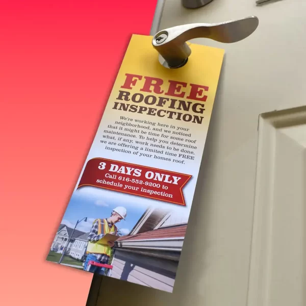 Free Custom Door Hangers