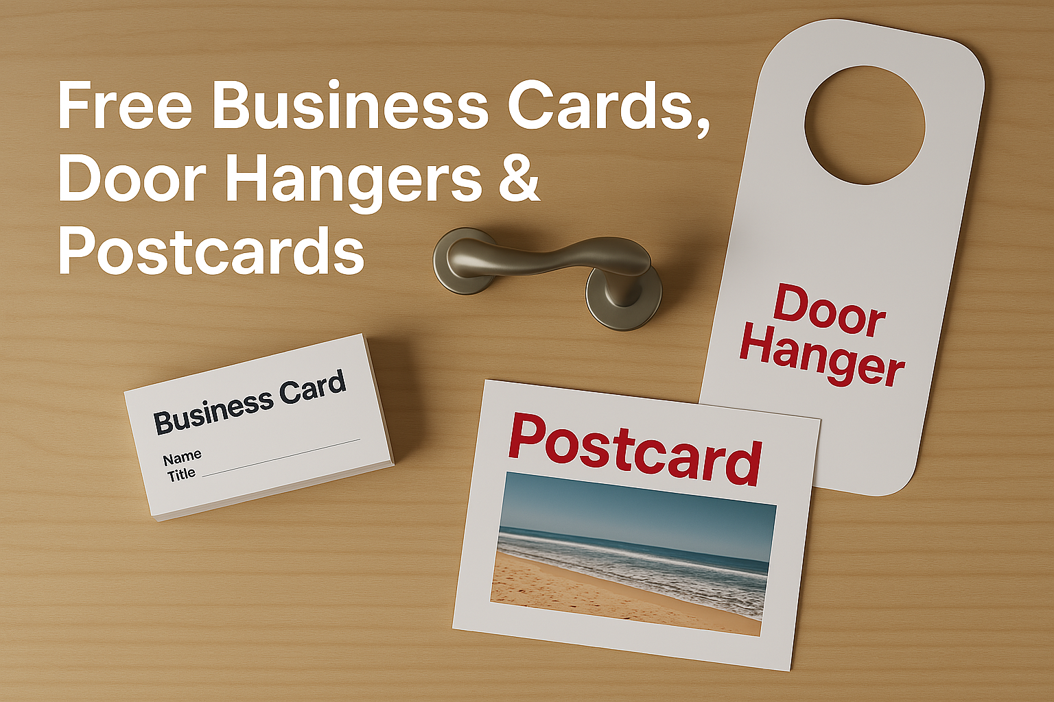 free crads and door hangers Video Header